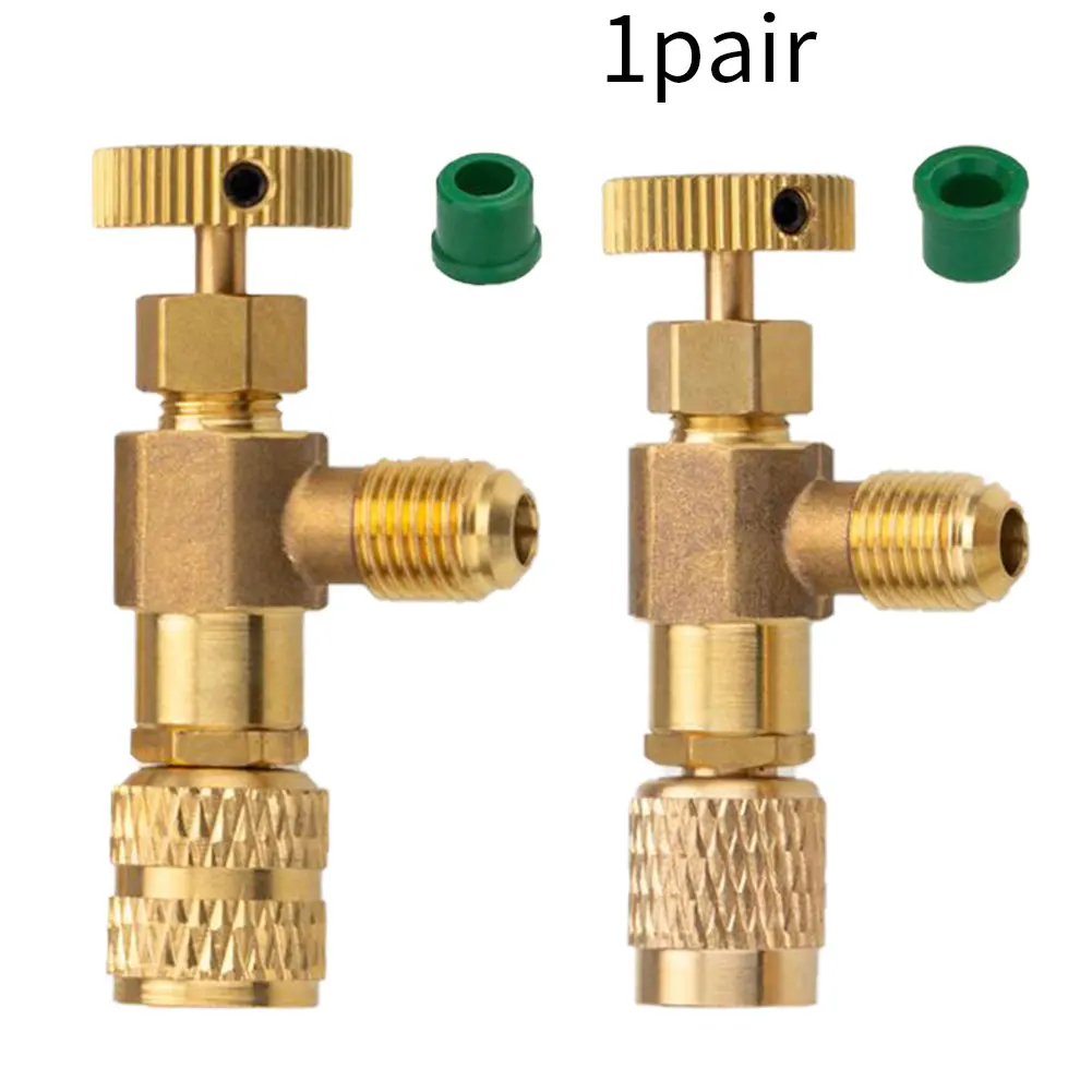 2PCS R22 R410 Refrigerant Charging Valve Air Conditioning Safety Refrigerant Control Charging Valve Adapter Adjustable Opening
2PCS R22 R410 Refrigerant Charging Valve Air Conditioning Safety Refrigerant Control Charging Valve Adapter Adjustable Opening