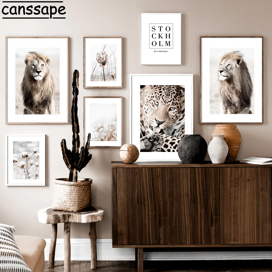 Leopard Prints Lion Wall Painting Plants Art Poster Dandelion Canvas Print Kapok Grass Posters Nordic Wall Pictures Home Decor 
Leopard Prints Lion Wall Painting Plants Art Poster Dandelion Canvas Print Kapok Grass Posters Nordic Wall Pictures Home Decor