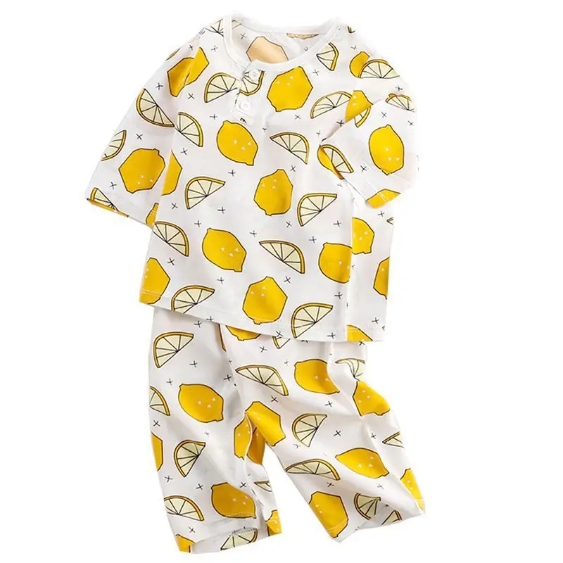 Children's Cotton Pajamas Set Thin Boy Leepwear Robe Girl Three Quarter Kid Cartoon Sleepwear Spring Summer Toddler Baby Outfits
Children's Cotton Pajamas Set Thin Boy Leepwear Robe Girl Three Quarter Kid Cartoon Sleepwear Spring Summer Toddler Baby Outfits