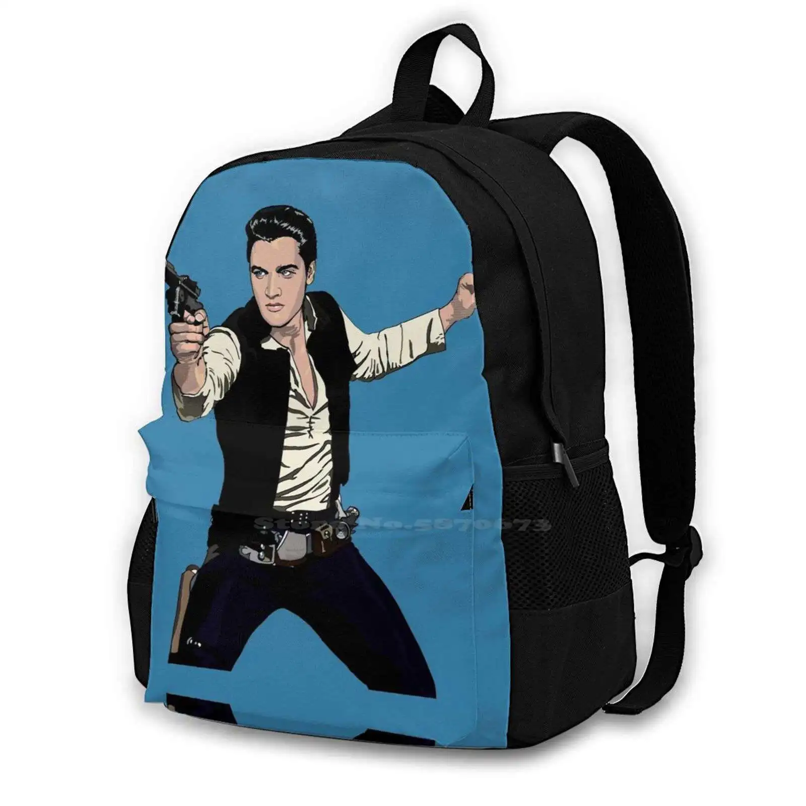 Дорожный рюкзак для ноутбука Han Elvis Solo, школьные сумки, Хан Соло, Элвис, Пресли, бластер, размахиватель, контрабандисты, Империя, забавные
Дорожный рюкзак для ноутбука Han Elvis Solo, школьные сумки, Хан Соло, Элвис, Пресли, бластер, размахиватель, контрабандисты, Империя, забавные