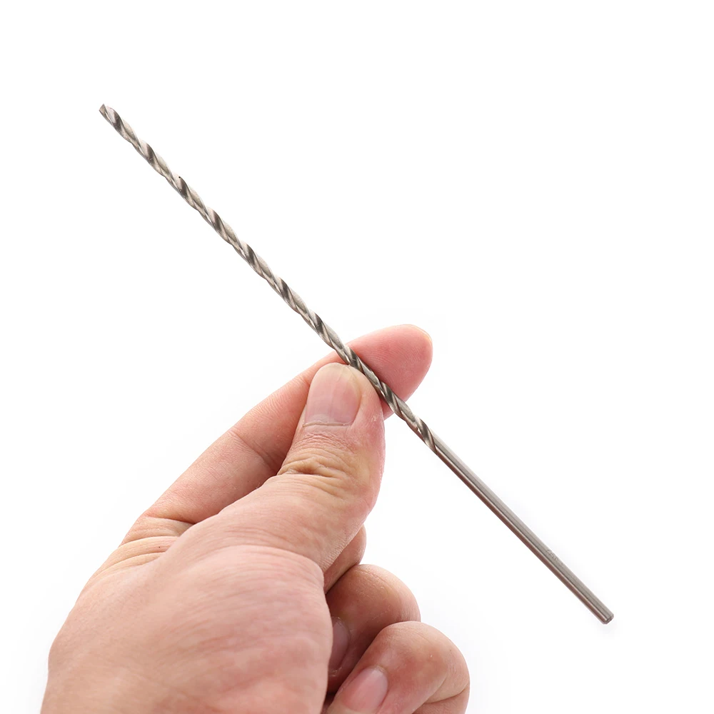 1pcs 160mm HSS Auger Twist Drill Bit Set 2/3.2 mm Diameter160mm Extra Long Straight Shank Drill Bits for Electric Drills
1pcs 160mm HSS Auger Twist Drill Bit Set 2/3.2 mm Diameter160mm Extra Long Straight Shank Drill Bits for Electric Drills