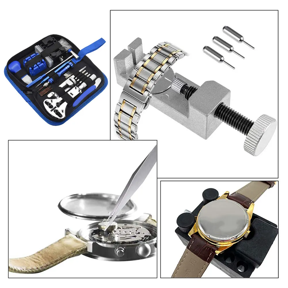 185PCS Watch Repair Kit Professional Battery Replacement Band Link Pin Case Removal Spring Bar Tools Watch Repair Tool Kit
185PCS Watch Repair Kit Professional Battery Replacement Band Link Pin Case Removal Spring Bar Tools Watch Repair Tool Kit