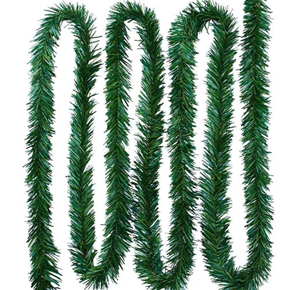 1PC Christmas Decor Hanging Pine Needles PVC Artificial Pine Green Tree Christmas Garland Vine Decoration
1PC Christmas Decor Hanging Pine Needles PVC Artificial Pine Green Tree Christmas Garland Vine Decoration