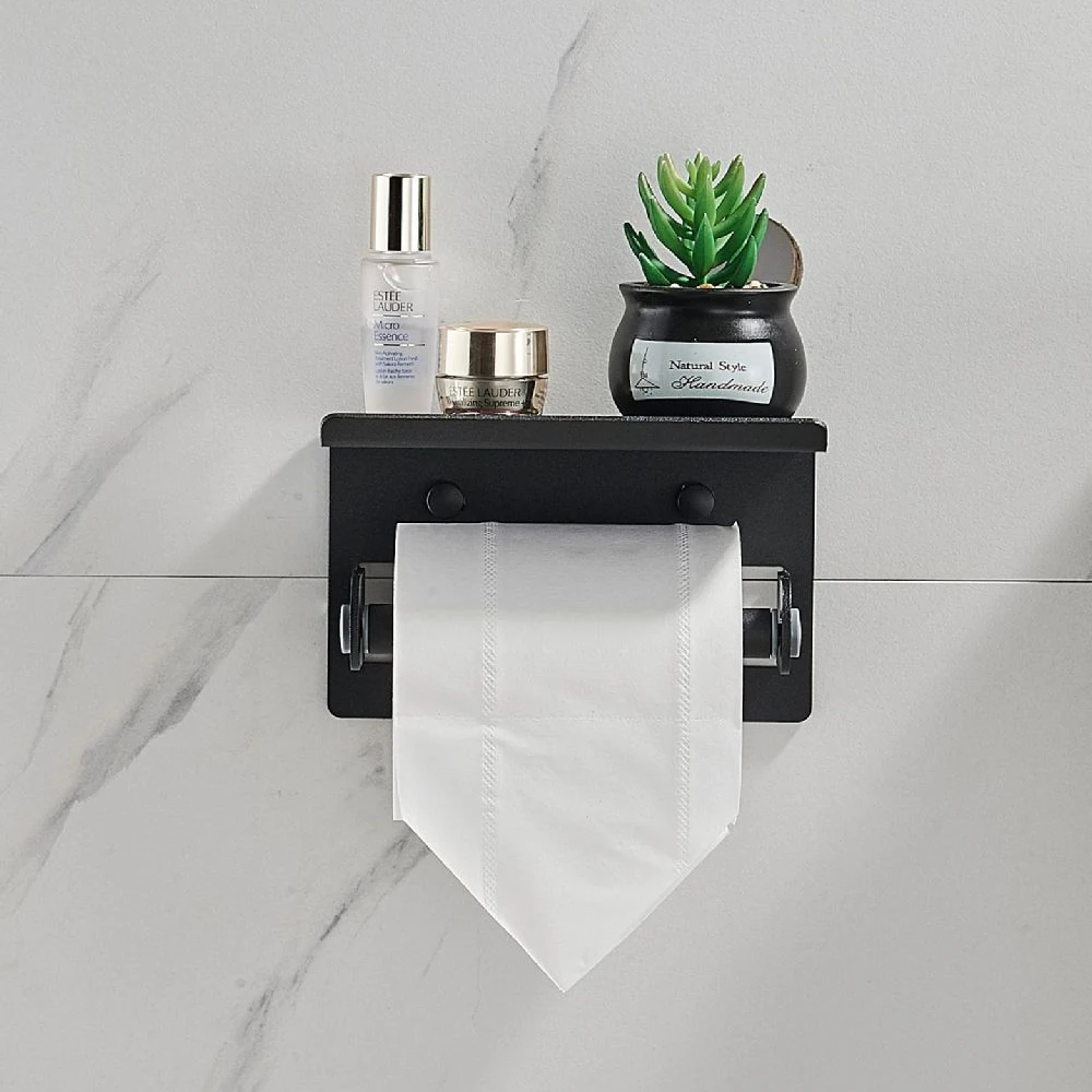 Bathroom Wall Mount WC Paper Phone Holder Stainless Steel Toilet Paper Holder Roll shelf Accessories Shelf Toilet Paper Holders
Bathroom Wall Mount WC Paper Phone Holder Stainless Steel Toilet Paper Holder Roll shelf Accessories Shelf Toilet Paper Holders
