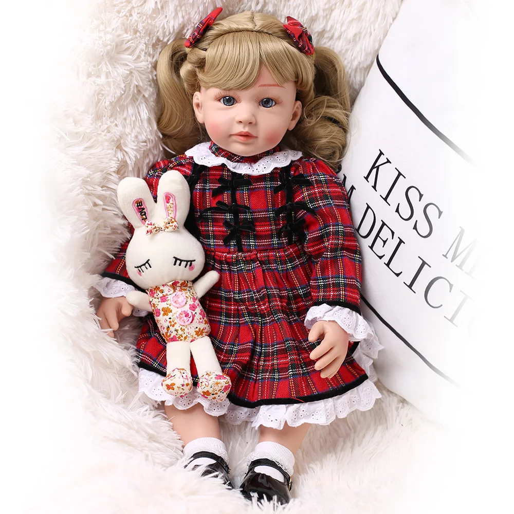 Hot Selling 60CM Reborn Baby Doll Girl Baby Princess Dress Toy Gifts For Children's Playmates Lol Doll
Hot Selling 60CM Reborn Baby Doll Girl Baby Princess Dress Toy Gifts For Children's Playmates Lol Doll