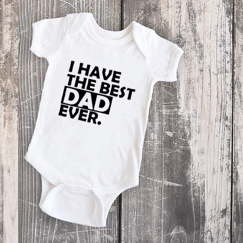 

I Have The Best Dad Ever Shirt Family Clothing Big Sister Matching Outfits Letter Fashion Baby Girl Clothes 2022 Fashion M