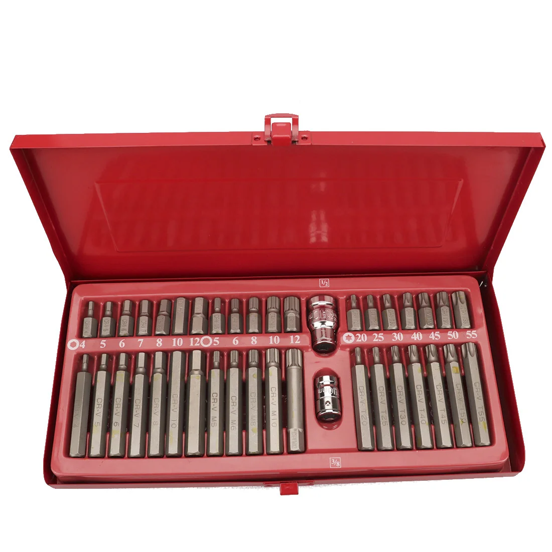 40 Piece Star Degree Right Angle Driver Precision Screwdriver Hexagon Wrench Auto Repair Tool Spline Box Set
40 Piece Star Degree Right Angle Driver Precision Screwdriver Hexagon Wrench Auto Repair Tool Spline Box Set