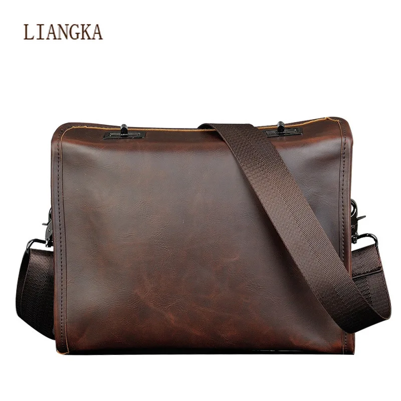 2020 Men's Bag Crossbody Vintage Trends Shoulder Bags for Men Leisure Messenger Bag Men PU Leather Retro Casual Sacoche Homme
2020 Men's Bag Crossbody Vintage Trends Shoulder Bags for Men Leisure Messenger Bag Men PU Leather Retro Casual Sacoche Homme