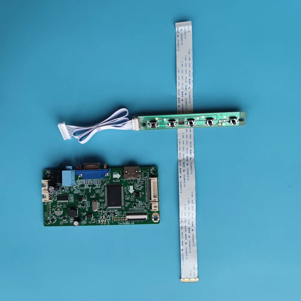 Для NT156WHM N22 30Pin EDP светодиодный экран дисплея комплект видеонаблюдения DVR VGA