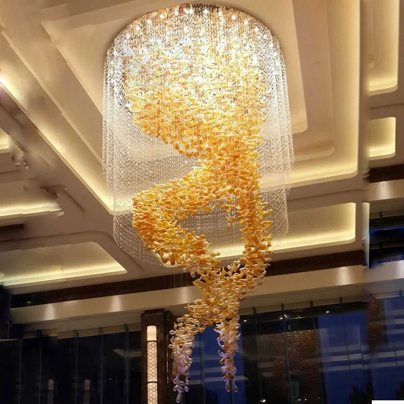 Фото Светильники для вестибюля отеля отдел продаж виллы художественное украшение