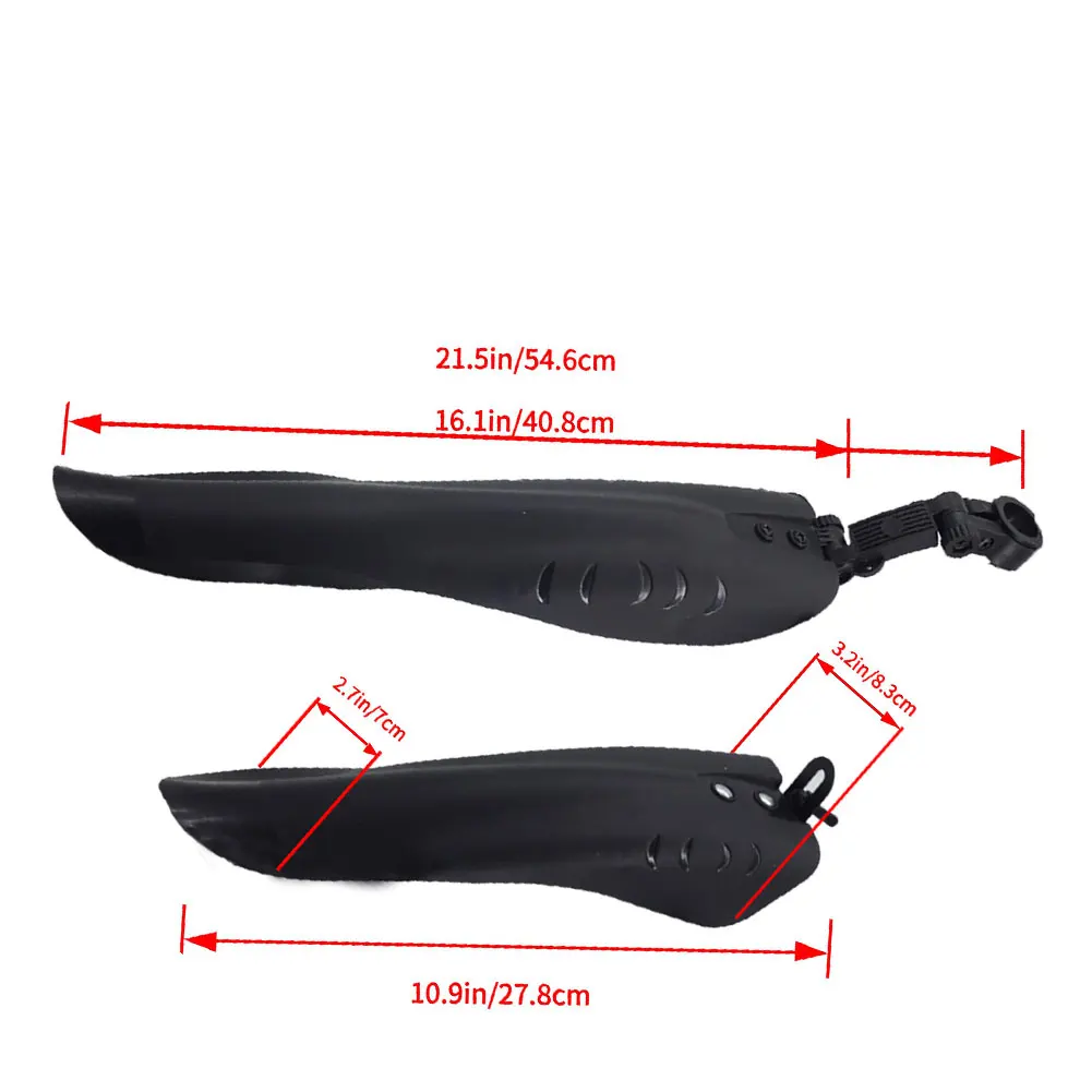 2PCS Fine Bicycle Fenders Bike Mudguard Quality PVC Front /Rear MTB Mountain Bike Wings Mud Guard Cycling Accessories Black
2PCS Fine Bicycle Fenders Bike Mudguard Quality PVC Front /Rear MTB Mountain Bike Wings Mud Guard Cycling Accessories Black
