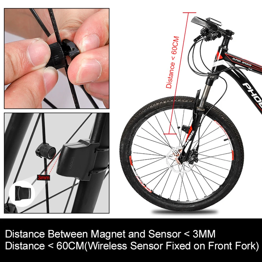 Waterproof Bicycle Computer Wireless MTB Bike Cycling Odometer Stopwatch Speedometer Watch With LCD Display Bike Accessory
Waterproof Bicycle Computer Wireless MTB Bike Cycling Odometer Stopwatch Speedometer Watch With LCD Display Bike Accessory
