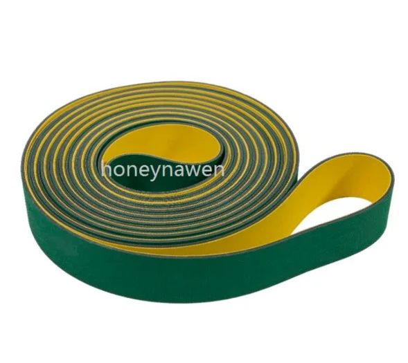 Perimeter:1550x60x3mm Yellow Green Nylon Base Band High Speed Drive Conveyor Flat Belt
Perimeter:1550x60x3mm Yellow Green Nylon Base Band High Speed Drive Conveyor Flat Belt
