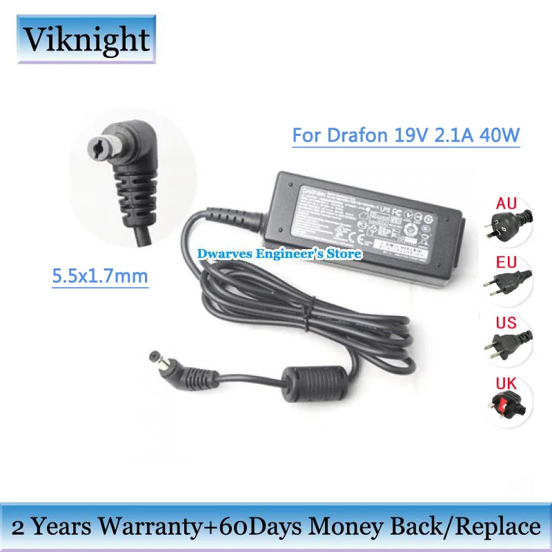 Genuine DARFON 19V 2.1A 40W BA01-J pc adapter charger for ACER ASPIRE ONE D260 A150 ES1 E5 EW2440 AC Power supply Laptop Adapter
Genuine DARFON 19V 2.1A 40W BA01-J pc adapter charger for ACER ASPIRE ONE D260 A150 ES1 E5 EW2440 AC Power supply Laptop Adapter
