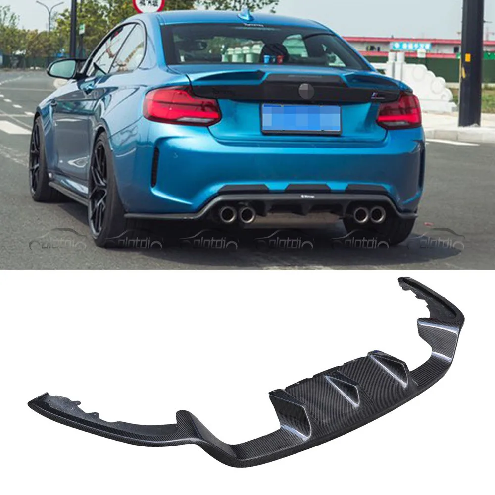 Carbon Body Kits 3D Style Carbon Fiber Rear Bumper Fins Spoiler Lips Diffuser for BMW M2 M2C F87
Carbon Body Kits 3D Style Carbon Fiber Rear Bumper Fins Spoiler Lips Diffuser for BMW M2 M2C F87