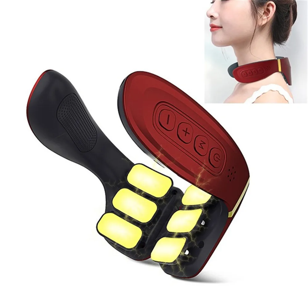 6 Head Neck Massager Intelligent Wireless Cervical Massager Infrared Heating 360° Vibration Massage Pain Relief Remote Control
6 Head Neck Massager Intelligent Wireless Cervical Massager Infrared Heating 360° Vibration Massage Pain Relief Remote Control