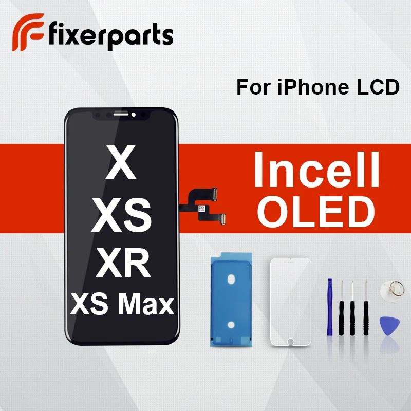 ЖК дисплей с сенсорным 3D дигитайзером в сборе для iPhone 11 X XS MAX Замена дисплея TFT AMOLED