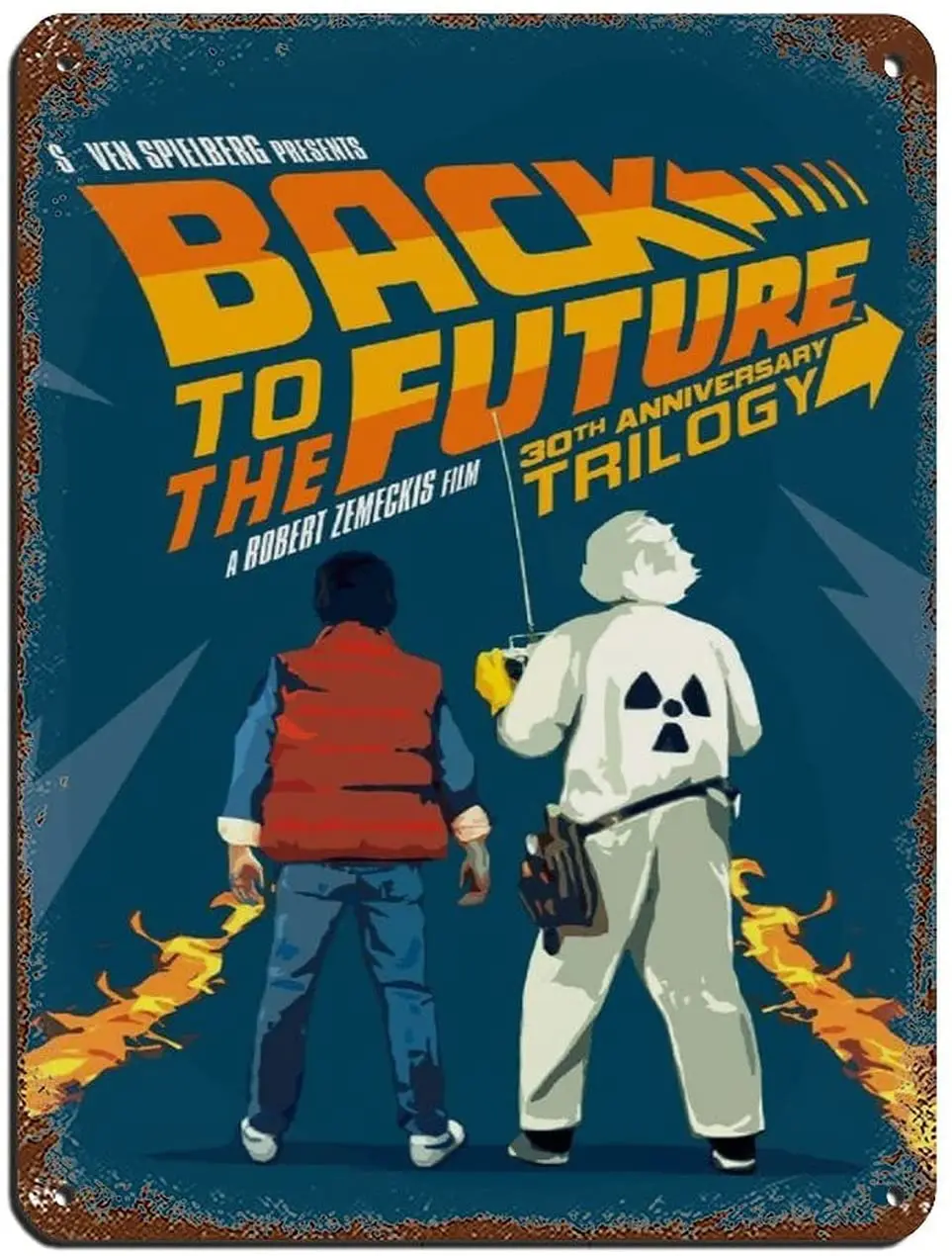 Back to The Future 25 Comedy Movie Retro Art Poster Retro Poster Metal Tin Sign Chic Iron Painting Bar People Garage Decoration
Back to The Future 25 Comedy Movie Retro Art Poster Retro Poster Metal Tin Sign Chic Iron Painting Bar People Garage Decoration