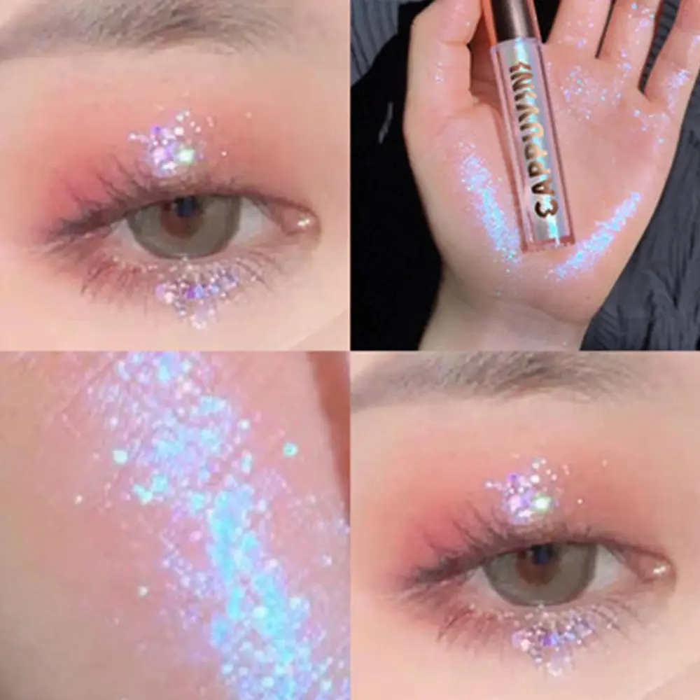 New Waterproof Metal shimmer Single Pigment Highlight the lying silkworm Makeup Eye Shadow
New Waterproof Metal shimmer Single Pigment Highlight the lying silkworm Makeup Eye Shadow
