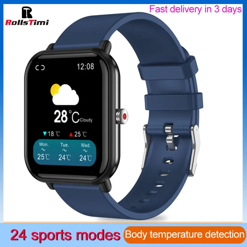 Rollstimi Smart Watch Men 1.7 Bluetooth Heart Rate Monitor Smart Clock Women Sports Fitness Tracker Full Touch for Android IOS
Rollstimi Smart Watch Men 1.7 Bluetooth Heart Rate Monitor Smart Clock Women Sports Fitness Tracker Full Touch for Android IOS