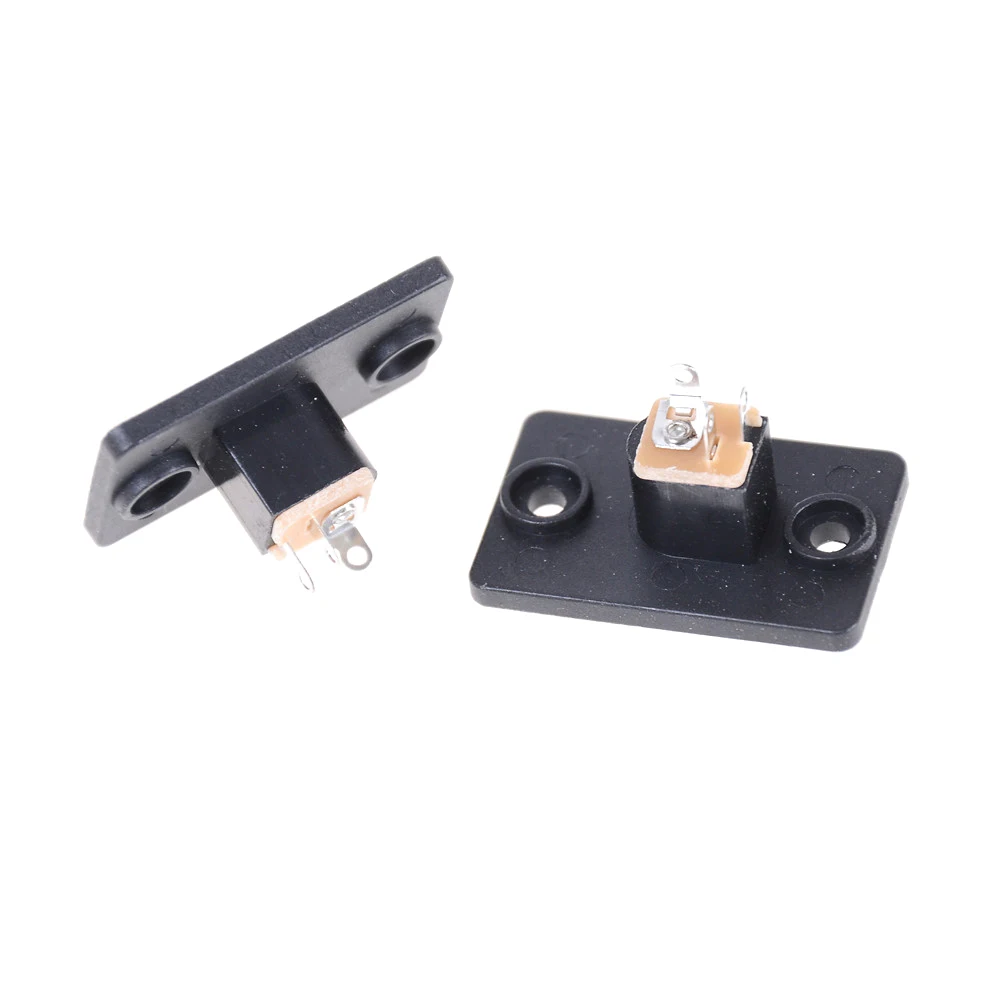 HUXUAN 10PCS Black Female Socket Panel For Barrel Jack Plug DC 12V Power Connector Plug 5.5 X2.1mm
HUXUAN 10PCS Black Female Socket Panel For Barrel Jack Plug DC 12V Power Connector Plug 5.5 X2.1mm