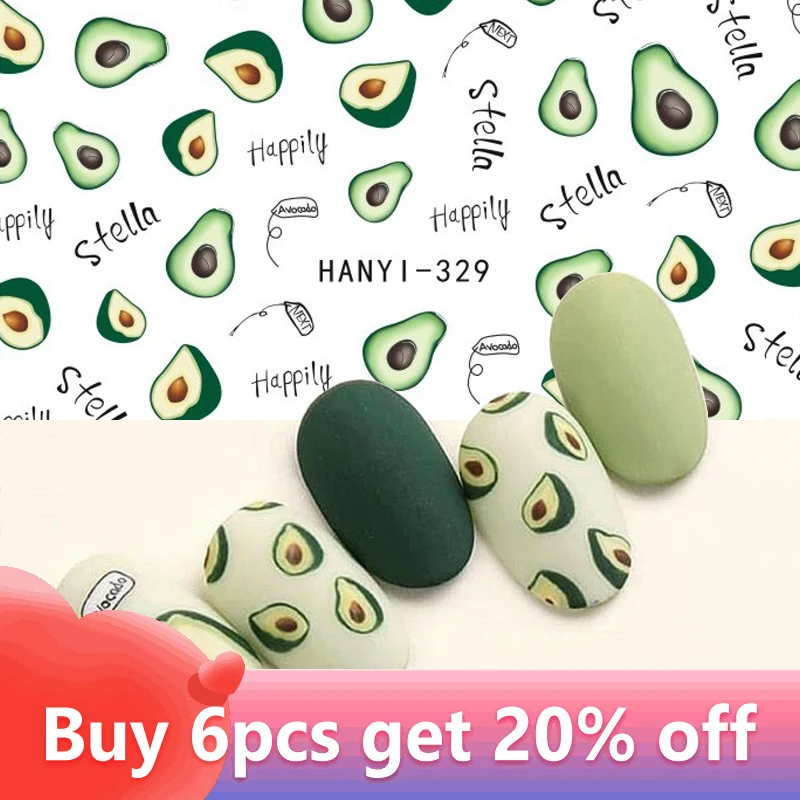 1 Sheet Fruits 3D Nail Art Stickers Jellyfish Self-adhesive Decals Accessories Manicure Gel Polish Tips Decoration
1 Sheet Fruits 3D Nail Art Stickers Jellyfish Self-adhesive Decals Accessories Manicure Gel Polish Tips Decoration