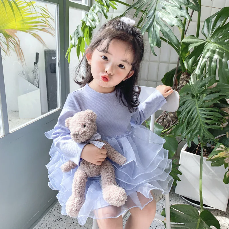 2 3 4 5 6 Y Toddler Girls Dress Spring Fashion Mesh Stitching Long Sleeve Princess Dress New Arrival Baby Kids Clothing Dresses
2 3 4 5 6 Y Toddler Girls Dress Spring Fashion Mesh Stitching Long Sleeve Princess Dress New Arrival Baby Kids Clothing Dresses