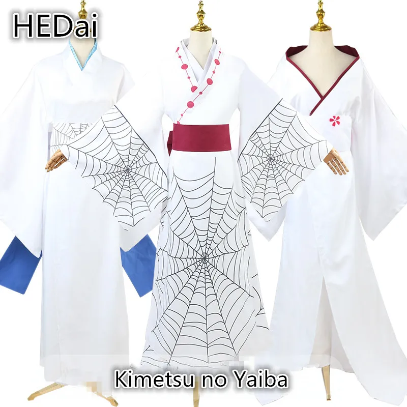 Kimetsu no Yaiba Spider Rui Mother Sister Cosplay Costume Woman Dress Japnaese Kimono White Costumes Outfits Anime Wig Copplay
Kimetsu no Yaiba Spider Rui Mother Sister Cosplay Costume Woman Dress Japnaese Kimono White Costumes Outfits Anime Wig Copplay