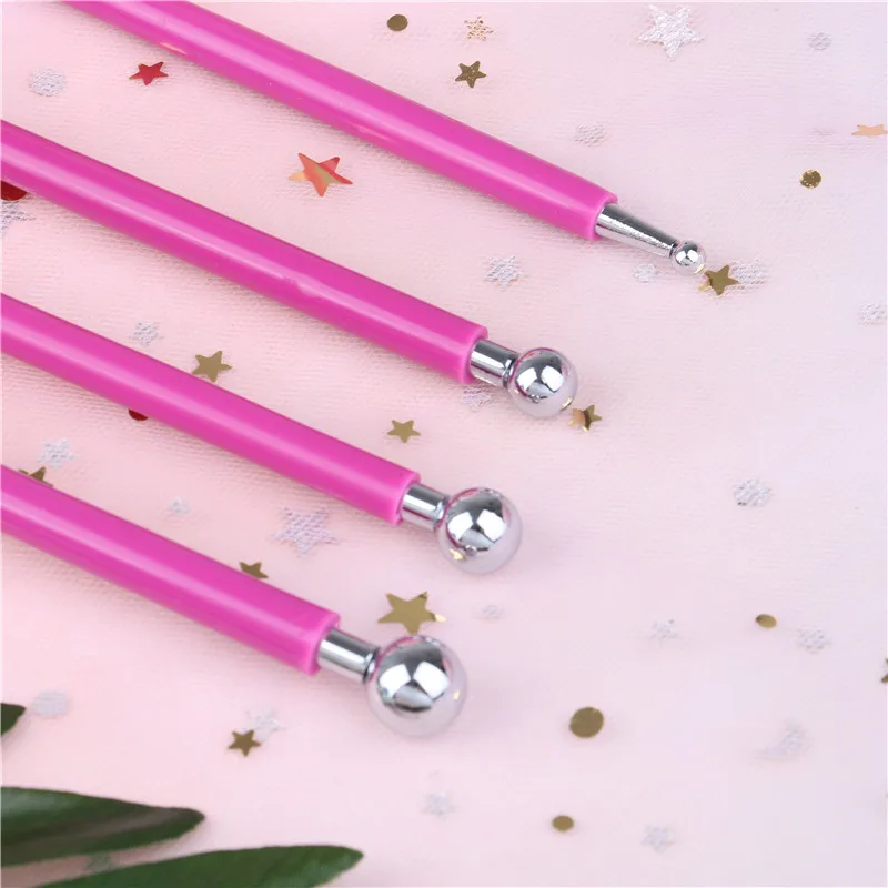 4PCS Cookie Cutters Flower Sugar craft Metal Ball Modelling Set DIY Stainless Steel Baking Pen Fondant Cake Decorating Tools
4PCS Cookie Cutters Flower Sugar craft Metal Ball Modelling Set DIY Stainless Steel Baking Pen Fondant Cake Decorating Tools