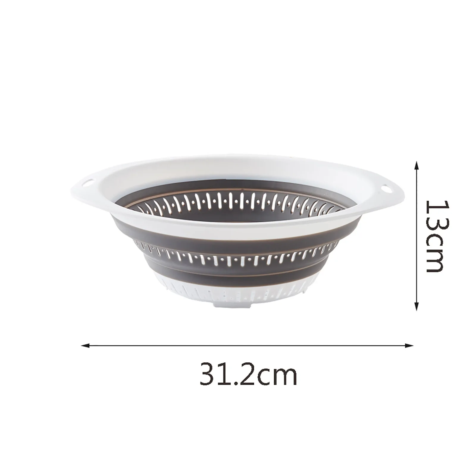 Foldable Silicone Colander Fruit Vegetable Washing Basket Strainer Collapsible Drainer With Handle Kitchen Tool 31.2*13cm
Foldable Silicone Colander Fruit Vegetable Washing Basket Strainer Collapsible Drainer With Handle Kitchen Tool 31.2*13cm