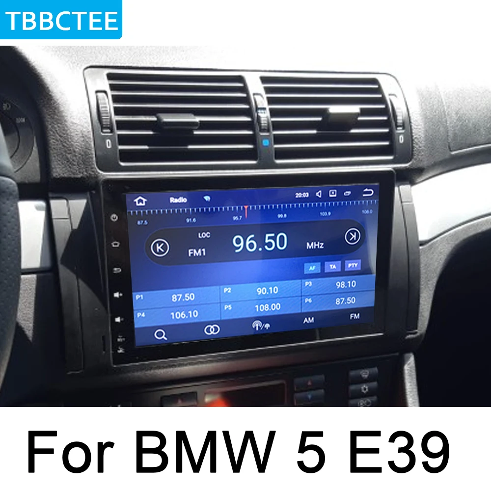 Для BMW 5 серии E39 1995 ~ 2003 Android автомобильный мультимедийный плеер WIFI GPS навигация