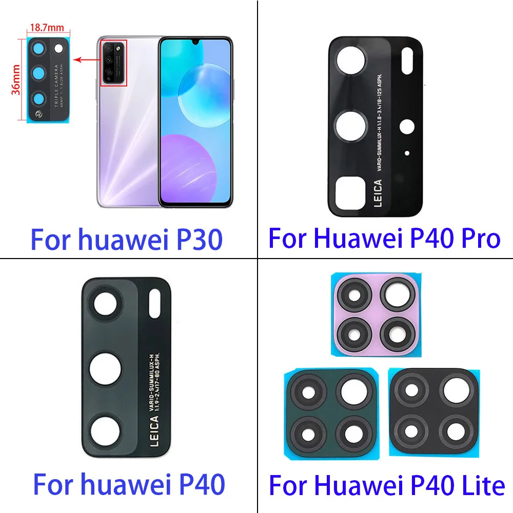 Стекло для объектива камеры Huawei honor 6X GR5 2017 10X 30 V30 Y9 Prime P40 Lite E 5G Pro 2 шт|lot lot|lens cameralens