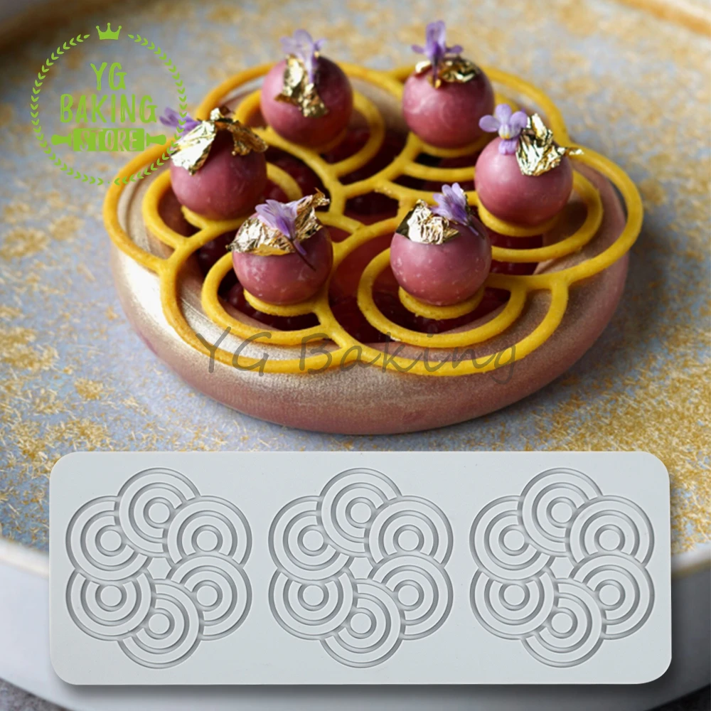 Dorica 3 Cavities Circle Shape Cake Lace Mat Fondant Cake Decorating Tools Impression Silicone Cake Mold Kitchen Bakeware
Dorica 3 Cavities Circle Shape Cake Lace Mat Fondant Cake Decorating Tools Impression Silicone Cake Mold Kitchen Bakeware