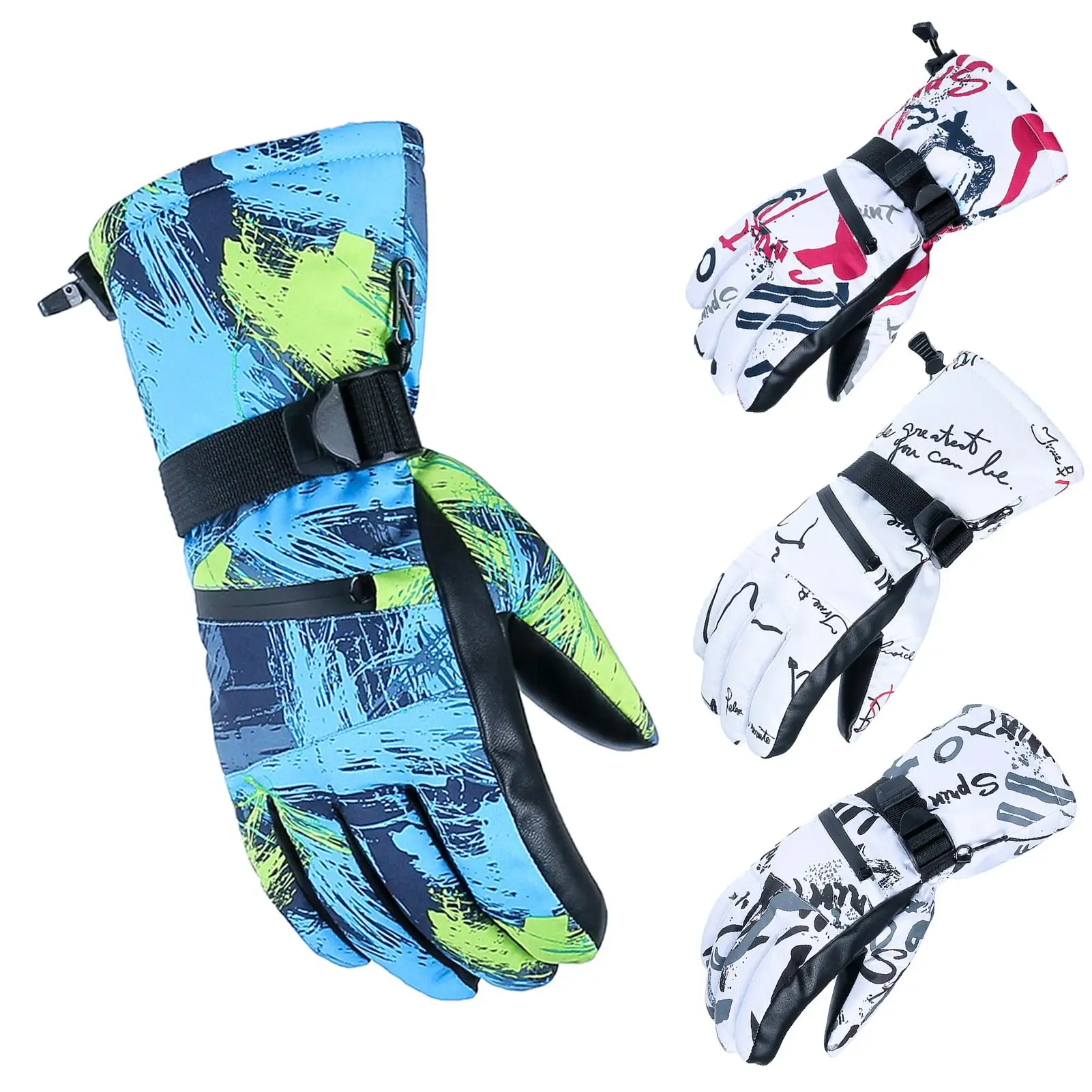 2PCS Winter Warm Gloves Ski Gloves Cold-Proof Waterproof Touch Screen Adult Outdoor Riding Plus Velvet Cycling Motorcycle Gloves
2PCS Winter Warm Gloves Ski Gloves Cold-Proof Waterproof Touch Screen Adult Outdoor Riding Plus Velvet Cycling Motorcycle Gloves