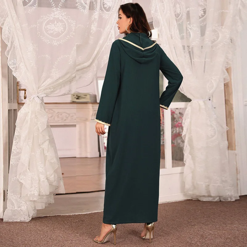 Marocain Caftan Abaya Dubai Hijab Dress Islam Clothing Turkey Islam African Long Dress For Women Robe De Musulman Djellaba Femme
Marocain Caftan Abaya Dubai Hijab Dress Islam Clothing Turkey Islam African Long Dress For Women Robe De Musulman Djellaba Femme