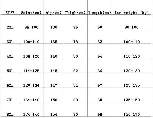 cotton Men's Shorts 6XL Summer Mens Beach Shorts plus size 2xl-6xl 7xl 8xl Casual elastic waist Male Shorts Brand 150kg
cotton Men's Shorts 6XL Summer Mens Beach Shorts plus size 2xl-6xl 7xl 8xl Casual elastic waist Male Shorts Brand 150kg