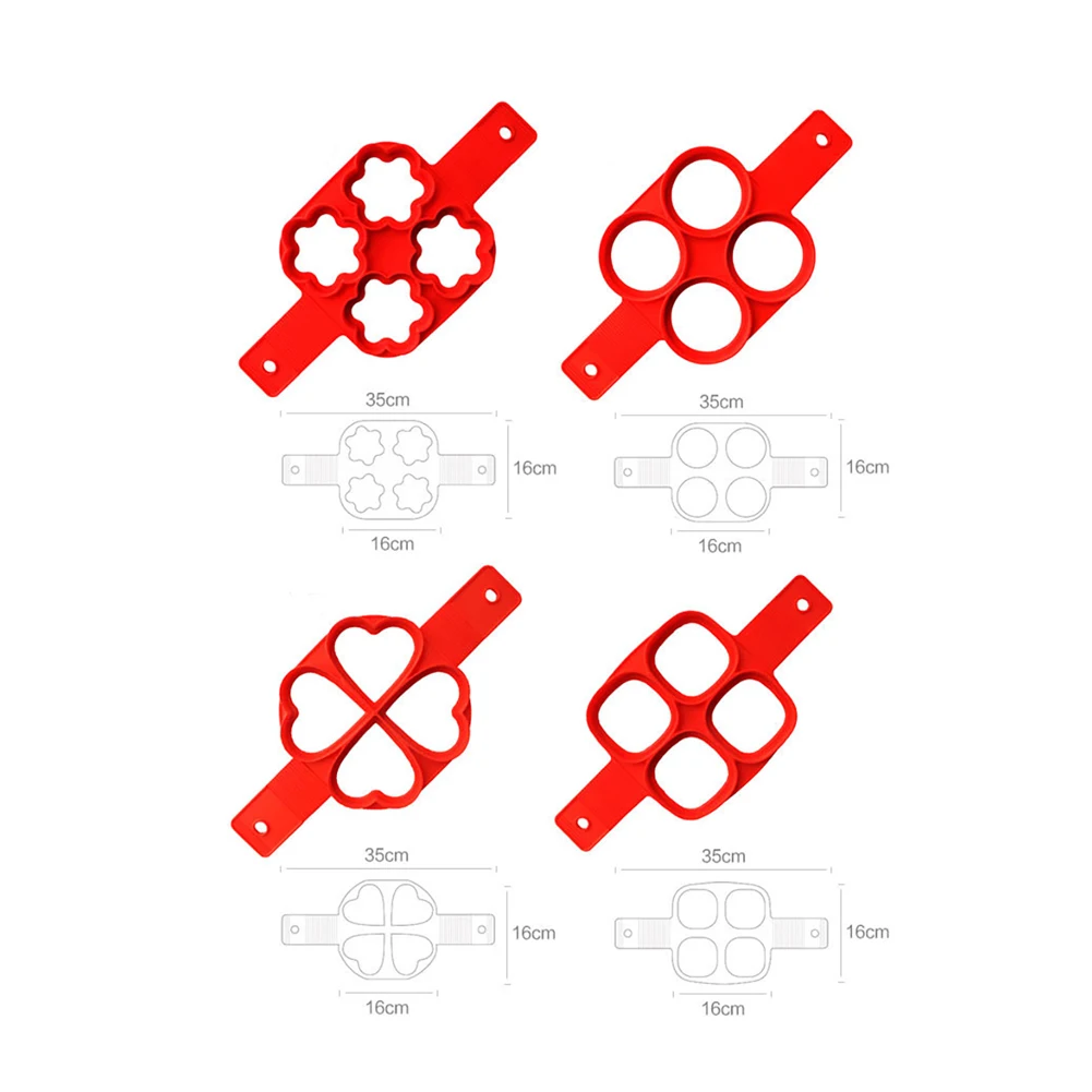 Egg Pancake Ring Nonstick Pancake Maker Mold Silicone Fried Egg Shaper Waffles Baking Tool DIY Baking Kitchen Baking Accessories
Egg Pancake Ring Nonstick Pancake Maker Mold Silicone Fried Egg Shaper Waffles Baking Tool DIY Baking Kitchen Baking Accessories