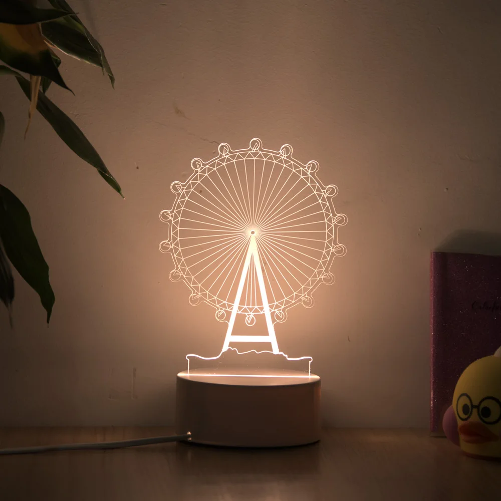 Newest Love 3D Lamp Heart-shaped Balloon Acrylic LED Night Light Decorative Table Lamps Valentine's Day Sweetheart Wife's Gifts
Newest Love 3D Lamp Heart-shaped Balloon Acrylic LED Night Light Decorative Table Lamps Valentine's Day Sweetheart Wife's Gifts