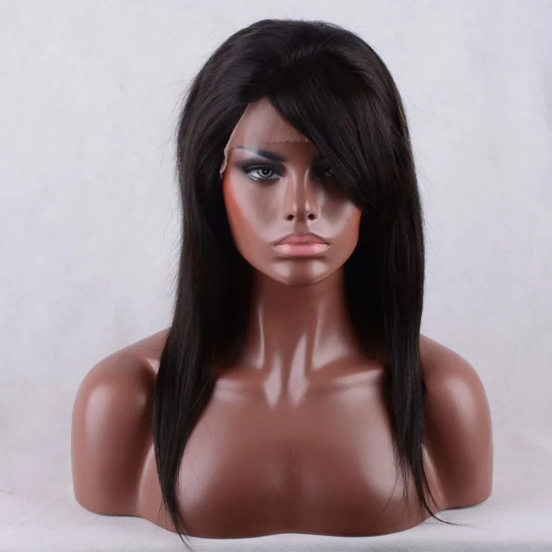 100% Real Human Hair Long straight hair costume Hair Lace Front Wigs Swiss Lace wigs for women with body hair
100% Real Human Hair Long straight hair costume Hair Lace Front Wigs Swiss Lace wigs for women with body hair