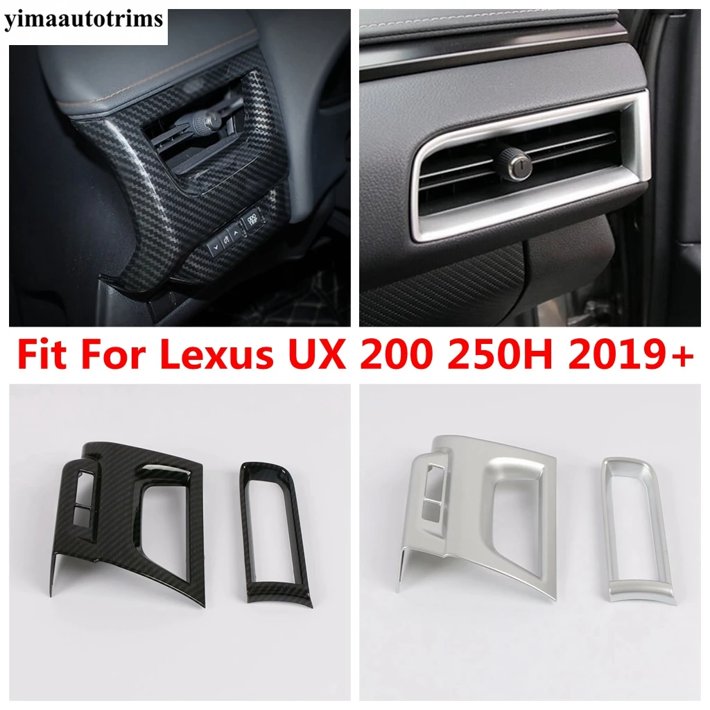 For Lexus UX 200 250H 2019 - 2022 Front Dashboard Side Air AC Outlet Vent Decor Cover Trim ABS Matte / Carbon Fiber Accessories
For Lexus UX 200 250H 2019 - 2022 Front Dashboard Side Air AC Outlet Vent Decor Cover Trim ABS Matte / Carbon Fiber Accessories