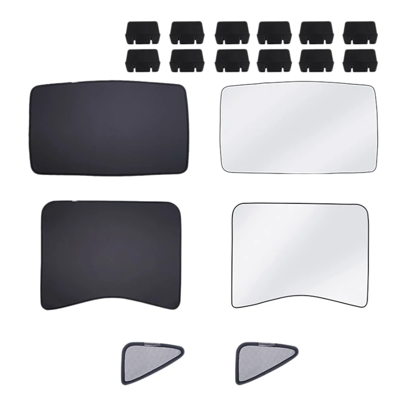 For Tesla Model 3 2021 Front Rear Sun Shades Glass Roof Sunshade UV Block Car Side Window Sunshade, 6PCS, Black
For Tesla Model 3 2021 Front Rear Sun Shades Glass Roof Sunshade UV Block Car Side Window Sunshade, 6PCS, Black