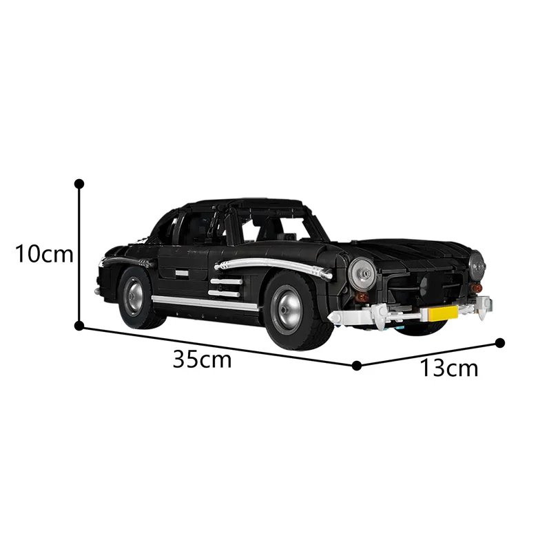Car Model Diy 300Sl Coup 1955 Simulation Collection Toy Building Blocks Bricks Creative Educational Toys Gifts for Children Kids
Car Model Diy 300Sl Coup 1955 Simulation Collection Toy Building Blocks Bricks Creative Educational Toys Gifts for Children Kids