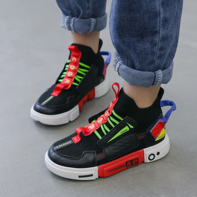 Autumn Kids Sport Shoes for Boys Sneakers Children Baby Child Chaussure Enfant Boy Breathable Casual Fit | Мать и ребенок