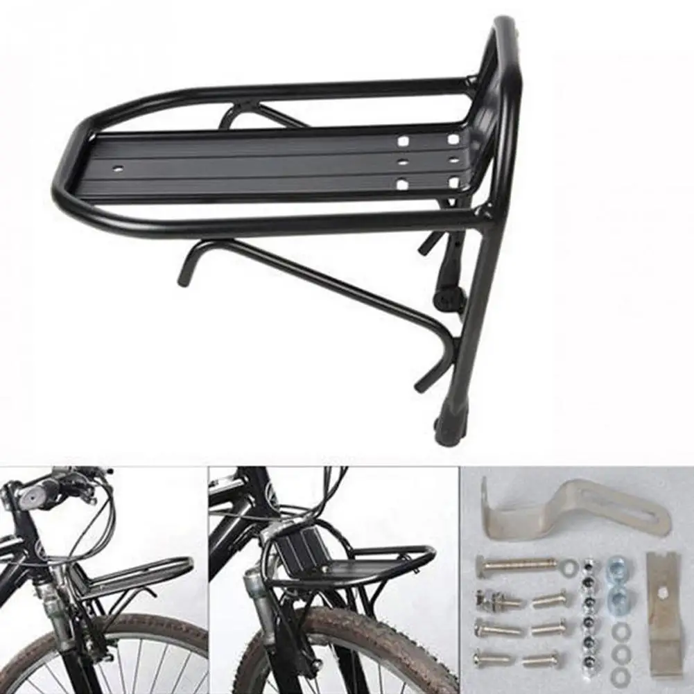 Bike Bicycle Front Rack Aluminum Bicycle Front Racks Carrier Black Alloy Bike Front Shelf For Cargo Luggage Cycling Accessories
Bike Bicycle Front Rack Aluminum Bicycle Front Racks Carrier Black Alloy Bike Front Shelf For Cargo Luggage Cycling Accessories