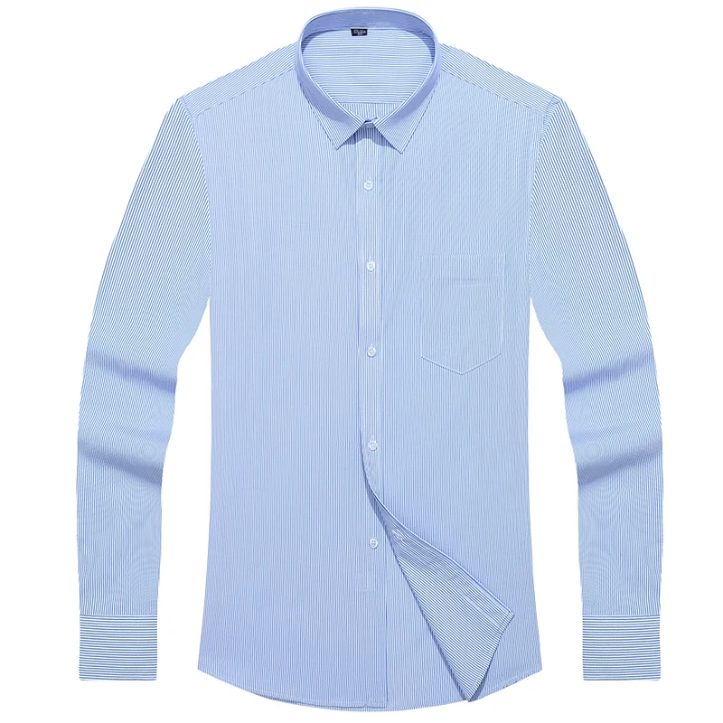 Fashion Men's Shirts Long Sleeve Striped Casual Dress Shirt Turn-down Collor Retro Style Oversized Shirt Clothes for Men
Fashion Men's Shirts Long Sleeve Striped Casual Dress Shirt Turn-down Collor Retro Style Oversized Shirt Clothes for Men