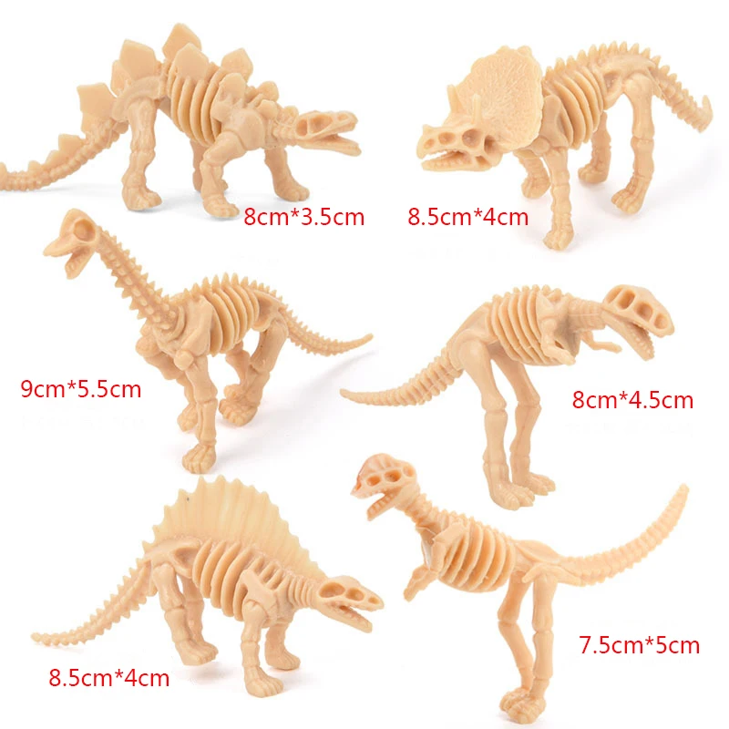 12pcs/set Dinosaur Toys Simulation Model Set Dinosaur Skeleton Mini Action Figure Jurassic Collection model Toys 
12pcs/set Dinosaur Toys Simulation Model Set Dinosaur Skeleton Mini Action Figure Jurassic Collection model Toys