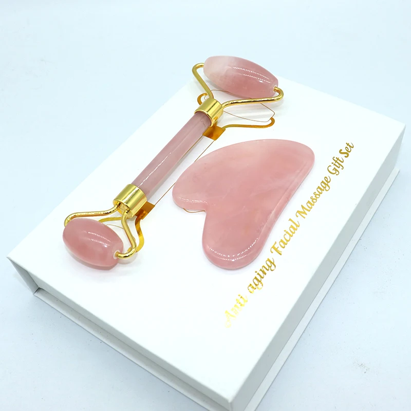 Wholesale Rose Quartz Face Roller Natural Stone Crystal Mineral Massager Facial Body Neck Health Skin Care Massage Gua Sha Detox
Wholesale Rose Quartz Face Roller Natural Stone Crystal Mineral Massager Facial Body Neck Health Skin Care Massage Gua Sha Detox