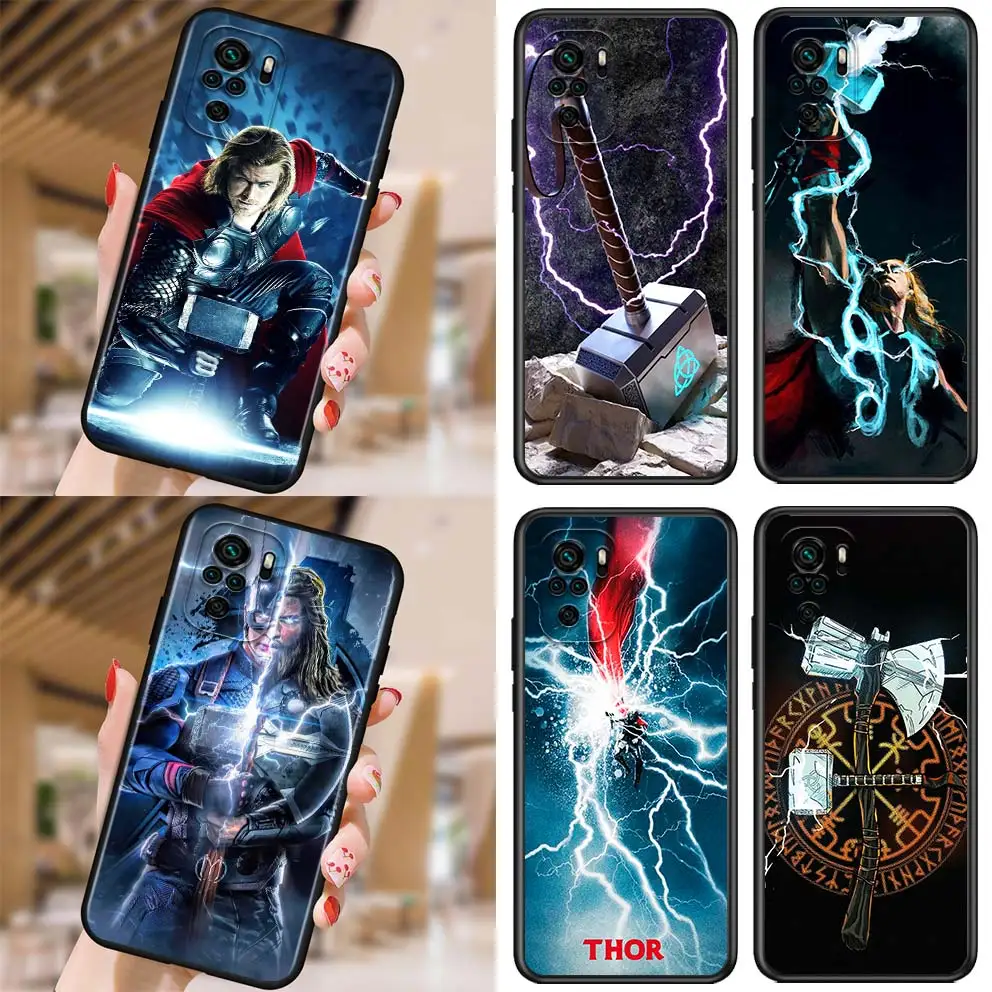 Thor Marvel Super Hero for Xiaomi Redmi Note 10 10S 9 9T 9S 9Pro Max 8T 8Pro 8 7 6 5 Pro 4X Silicone Soft Black Phone Case
Thor Marvel Super Hero for Xiaomi Redmi Note 10 10S 9 9T 9S 9Pro Max 8T 8Pro 8 7 6 5 Pro 4X Silicone Soft Black Phone Case