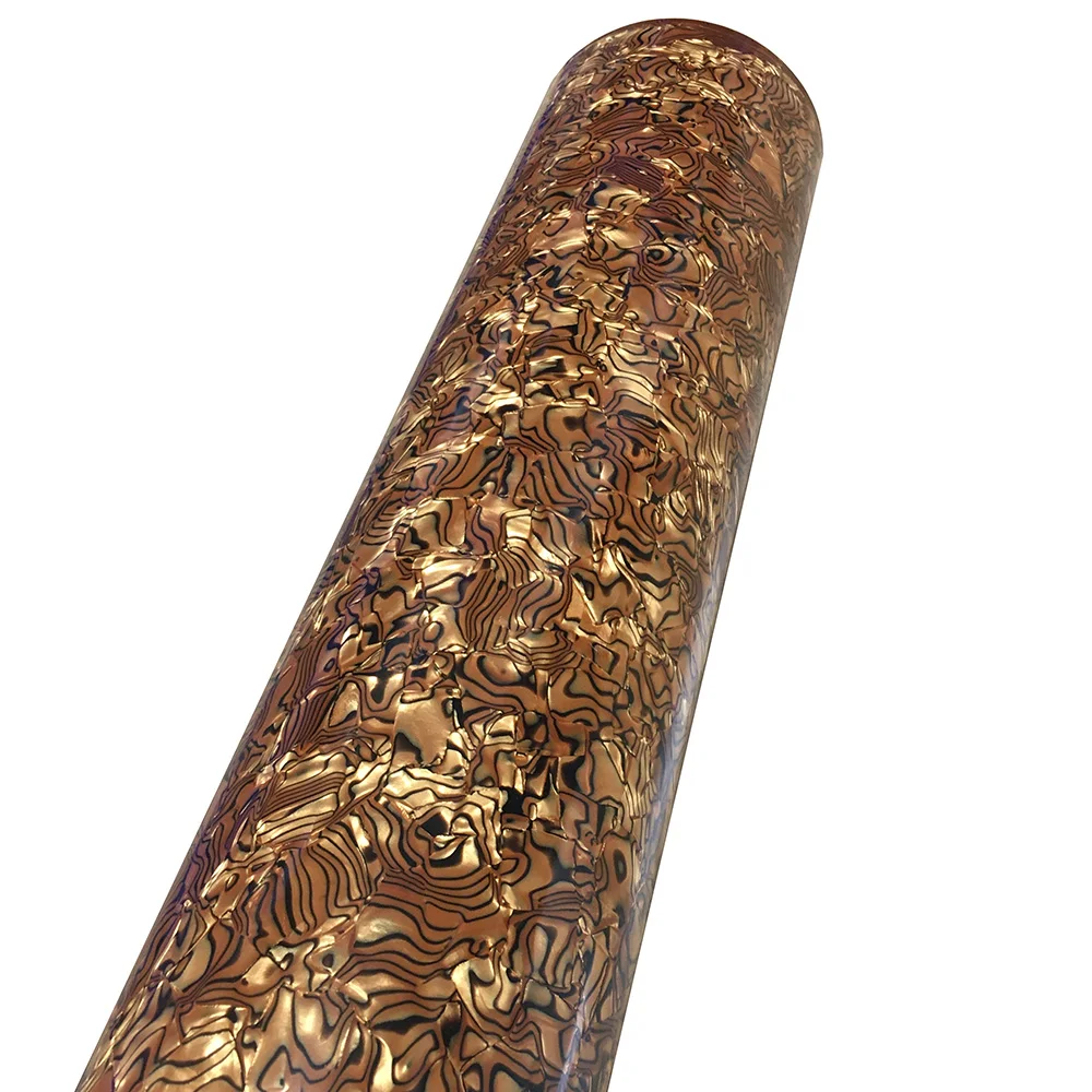 500mm x 1580mm Golden Tiger Stripe Celluloid Sheet 0.50mm DIY Drum Wrap Musical Instrument Deco
500mm x 1580mm Golden Tiger Stripe Celluloid Sheet 0.50mm DIY Drum Wrap Musical Instrument Deco