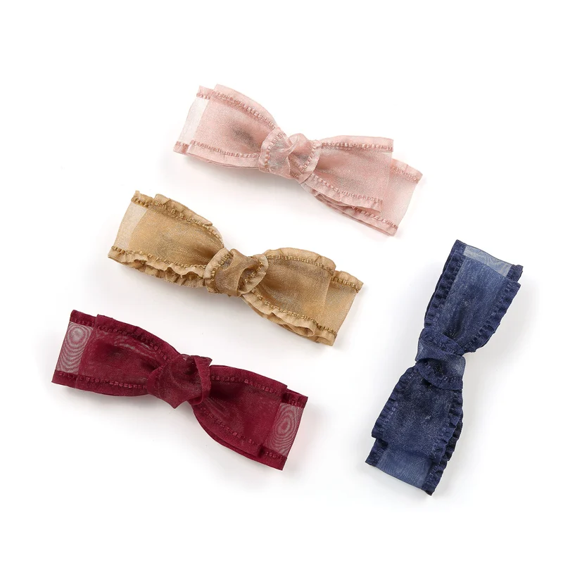 Retro Lace Bow Barrettes Korean Internet Celebrity Side Clip Top Clip Bangs Girl Duckbill Clip Hairpin Clip Hairware 
Retro Lace Bow Barrettes Korean Internet Celebrity Side Clip Top Clip Bangs Girl Duckbill Clip Hairpin Clip Hairware